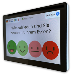 Feedback-Terminal Touch wall mount