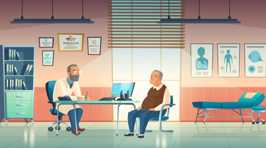 Arzt Illustration